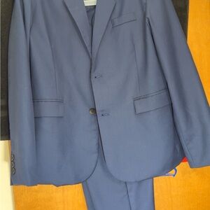 SHEIN Classic Deep Blue Suit